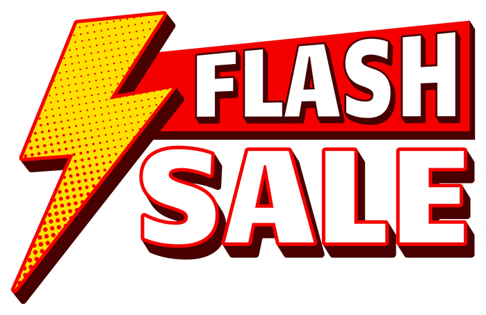 Flash Sale Sign